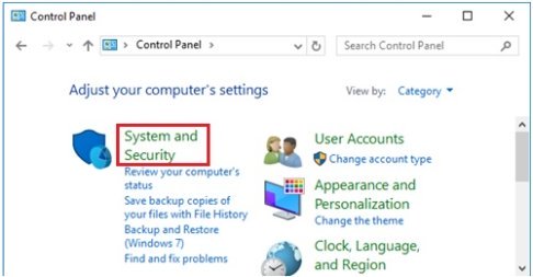 Windows 10 sysetm and security