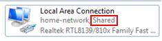 win7 shared network adapter