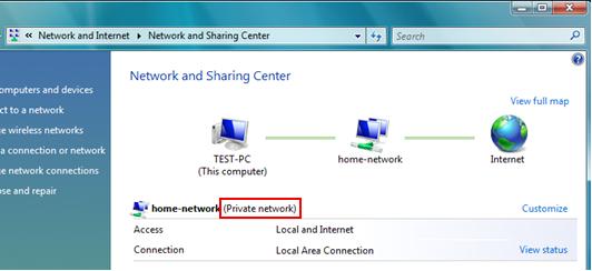 Vista Private Network