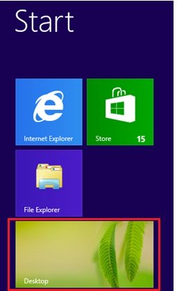 Windows 8 desktop