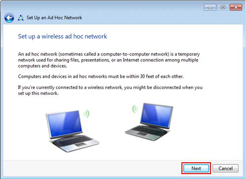 wireless ad hoc network explanation